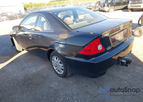 2005 Honda Civic Lx z USA, uszkodzony, nr VIN 1HGEM22525L009191